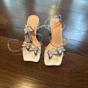 🦋 BUTTERFLY SANDALS WITH HEEL